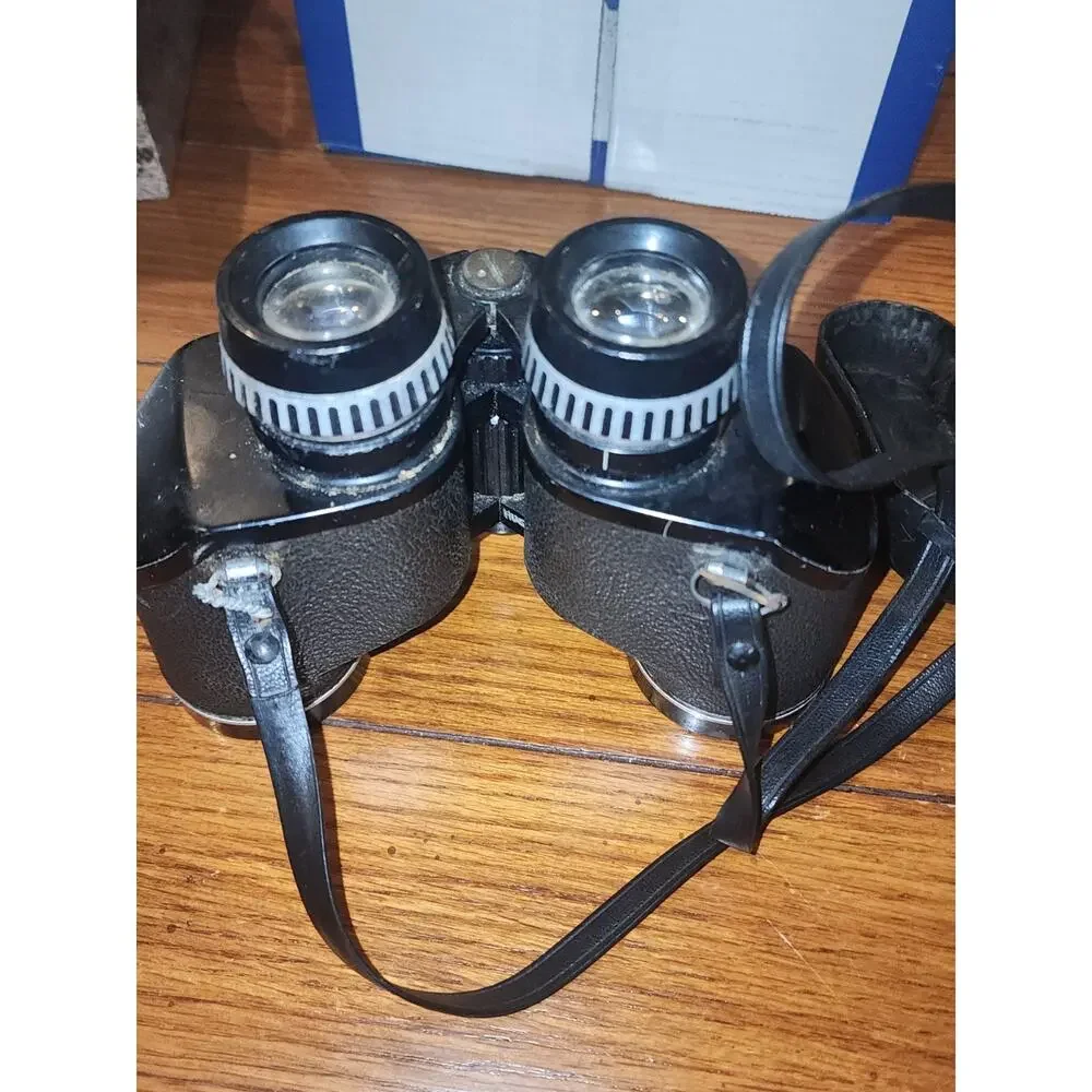 Vintage Sears Discoverer Zoom 10x - 25 x 50 mm Binoculars 1,000yds 25x 473-25841